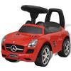 vidaXL Automobile a Spinta Mercedes Benz Rossa Cavalcabile Bambini