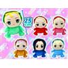 Capcom Tokyo Revengers set completo di 6 costume dinosauro peluche bambola GRANDE 25 cm