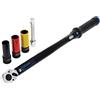 GEDORE Chiave Dinamometrica 40-200 Newton metri, con Attacco Quadro, 1/2 pollici, Chiave Dinamometrica Ruote Auto, con Bussole Rinforzate e Prolunga, 3550-UK-LS4