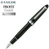 Marinaio Penna stilografica Sailor Profit casual bordo argento musica nera (MS) pennin...