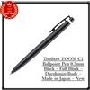 TOMBO Penna a sfera Tombow ZOOM C1 0,5 mm nera - nero pieno - corpo in...
