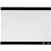 Nobo Pizarra Blanca Magnetica Pequeña con Clip para Notas 430x580mm - Diseño sin