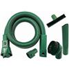 PIESSEONLINE 1 Tubo Flessibile + Set Accessori Folletto VK 120 121 122 130 131 135 136 140 150, 220 W, 1 Liter, 74 Decibel, Plastica, Verde