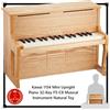 Kawai 1154 Mini Pianoforte Verticale 32 Tasti F5-C8 Strumento Musicale Giocat...