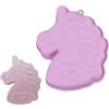 Smavles 1 Pièces Stampo Silicone Unicorno 3D,Teglia per Torta a Forma di Unicorno,Senza BPA,per Torte, Dessert, Gelato,Cioccolato, per Halloween Natale Festa di compleanno