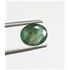 colori di gemme 2,81 Ct Naturale Zambia Nice Verde Smeraldo Taglio Ovale Non Trattato Qualità...