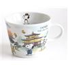 Shimizu Togyo Peanuts Snoopy World Tour Japan Mug Cup 340 ml porcellana 4,1 x 5,0 x 3,1 pol...