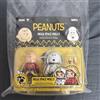 POP MART MEGA SPACE MOLLY 100% Charlie Brown & Snoopy Figure set Giappone F/S