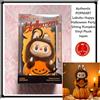 POPMART Autentico peluche in vinile POPMART Labubu Happy Halloween Party Sitting Pump...