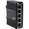 EXSYS Switch Ethernet industriale a 5 porte PoE 4x10/100/1000Tx 12-48 V CC