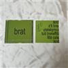 Non si applica CD "brat" Charli XCX (nuovo/sigillato) + scheda autografata inclusa