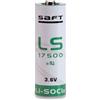 Saft batteria litio 3,6V 3600mAh dimensione A per Allarme GPS - LS17500