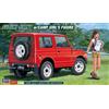 Hasegawa SUZUKI JIMNY W/CAMP GIRL'S FIGURE KIT 1:24