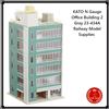 KATO N Gauge Office Building 2 Grigio 23-434A Modello Ferroviario Forniture G...