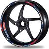Senza marchio Adesivo ruota moto Honda HRC 12 adesivi cerchi CBR 1000RR 600RR EDIZIONE LIMI...