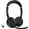 Jabra Evolve2 55 Cuffie Wireless Stereo con tecnologia Jabra Air Comfort, USB-A