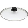 Woll Eco Lite - Coperchio in vetro di sicurezza, rotondo, Ø 20 cm, trasparente