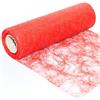 Protinam Runner da Tavolo, Fibra Sintetica, 3320 Rosso Fuoco, 20m