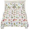 Franco Grinch by Dr. Seuss Holiday & Christmas Bedding Super Soft 100% Cotton Flannel Sheet Set, Queen, (Officially Licensed Product)
