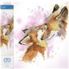 DIAMOND DOTZ ® - Fox Bliss, trapano parziale, Dotz rotondo, kit per pittura con diamanti, kit di arte con diamanti per adulti, arte con gemme, arte con diamanti, kit di puntini diamantati, 40,6 x 50,8