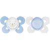 CHICCO (ARTSANA SpA) Chicco Ciuccio In Silicone Physio Comfort Per Bambini 0-6 M 2u