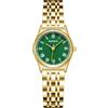 CIVO Orologio Donna Piccolo Quadrante: Oro Verde Acciaio Inossidabile - Vintage Orologio da Polso Numeri Romani Analogico Quarzo Impermeabile