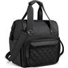 ISEYOU Borsa Termica Porta Pranzo 20L, Borsa Frigo Fodera Anti-Perdite & Ampia Apertura, Riutilizzabile Borse Termica Portatile Multitasche, con Tracolla Regolabile per Lavoro, Ufficio, Picnic, Viaggi