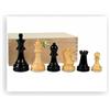 Weible Pezzi Di Scacchi - Grand Staunton - Nero - Altezza Del Re 95Mm