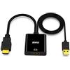 BENFEI Adattatore HDMI a DisplayPort, unidirezionale Adattatore HDMI sorgente a monitor/TV Displayport con audio, compatibile per laptop Xbox 360 One PS4 PS3 e altro