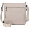 Gladdon borsa donna, borsa a spalla da donna, borsa media donna, borsette donna, borsa in pelle donna, multi pochette con ampia tracolla in fettuccia jacquard