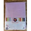 PAGO POCO Lenzuolo sotto con Angoli in Flanella Matrimoniale in Tinta Unita Misura:180X200+25 100% Cotone in Tutti i Colori!!!!! (Rosa)