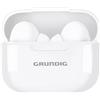 Grundig Auricolari Bluetooth - Cuffie Wireless 230mAh - Auricolari Senza Filo con 4 ore di riproduzione - Auricolari per Chiamate in Vivavoce - Incl. Custodia di Ricarica Cavo di Ricarica USB-C