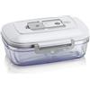 Magic Vac, Contenitore Sottovuoto per Alimenti Family, Ermetico, con Coperchio, per Conservazione, Lavabile in Lavastoviglie, Capacità 1 L, BPA-Free, Made in Italy