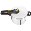 Tefal P2530737, Secure 5 Neo, Pentola a pressione da 6 litri, in acciaio inox, 5 Sistemi di Sicurezza, sistema di apertura/chiusura facile, tutti i tipi di piani cottura (inclusa quella a induzione)