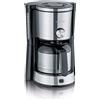 Severin KA 4845 Libera installazione Manuale Macchina da caffè con filtro 1L 8tazze Nero, Acciaio inossidabile macchina per caffè