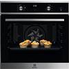 Electrolux Serie 600 Forno Elettrico da Incasso a Vapore Multifunzione, Capacità 72 L, EOD5H40X, Classe A, Ventilato Cottura e Pulizia a Vapore Potenza, 589x596x569 mm, Acciaio Inox