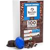 Baciato Caffè Cialde Compatibili con Lavazza A Modo Mio Linea Desiderio Gusto Gran Crema Miscela Arabica e Robusta Intensità 3 - Confezione da 100 Capsule