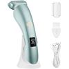 LOPHE Rasoio Elettrico Donna, 2 in 1 Epilatore Elettrico Donna con Display Digitale, Rasoio Elettrico Corpo IPX7 Impermeabile, Cordless Portatile Epilatore per Gambe Bikini