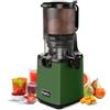 Fretta Estrattore frutta e verdura,Estrattore di Succo，135mm,1.8L, Facile da Pulire,BPA Free,Motore Silenzioso,Funzione Inversione，Verde
