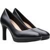 Clarks Ambyr2 Braley, Scarpe décolleté Donna, Black Leather, 35.5 EU