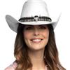 Boland - Cappello da cowboy Django per adulti, cappello western per costumi in maschera, carnevale e feste a tema