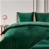Blumtal Copripiumino 135x200 cm Cashmere-Touch Peluche - OEKO-TEX certificato + Federa 80x80 - Letto Invernale Flanella Microfibra Verde