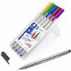 STAEDTLER 334 Triplus Fineliner - Pennarelli a punta fineliner, 0,3 mm, confezione da 6