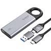 ORICO SSD Esterno 512GB fino a 2000 MB/s, SSD Portatile con Foro Per Appendere e Cavo da C a A/C, USB 3.2 Gen2 Unità a Stato Solido Esterne Compatibile con Windows, Mac e Android C20