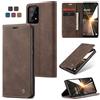 owlhold Cover Samsung A32 Custodia (Non per 4G) Magnetica Portafoglio Flip[Antiurtoo][Cavalletto][Carta Fessura] Cover Pelle per Samsung Galaxy A32 5G/M32 5G -Caffè