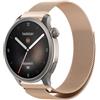 PaceBid 22mm Metallo Cinturino per Amazfit Balance 3/2/Ultra,Cheetah2 Ultra | Acciaio Inossidabile in Metallo Magnetico Cinturino di Ricambio per Amazfit Balance/Bip 6/Bip5/Bip Max, Oro rosa