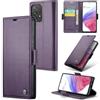 Rerzoiro Cover per Samsung Galaxy A53 5G Custodia Portafoglio [Blocco RFID] Premium Pelle PU Wallet Case Flip Libro con Porta Carte Slot Supporto Flip Case per Samsung Galaxy A53, Viola