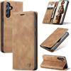 Monweicz Cover Compatibile con Samsung Galaxy A35, Custodia Portafoglio con Slot per Scheda, Protezione Completa Premium in Pelle PU, Flip Libro Magnetica Samsung Galaxy A35, Marrone
