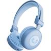 Fresh 'n Rebel Code Core, cuffie Bluetooth on-ear senza fili, 30 ore di riproduzione con microfono e assistente vocale, controllo volume e tasti riproduzione/pausa, pieghevole (Vivid Blue)