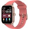 TOOBUR Orologio Smartwatch Donna, 1.8 Fintess Tracker, Chiamate Risposta, 100 Sport, Contapassi e Cardiofrequenzimetro, Impermeabile IP68 per il nuoto, Compatibile con iOS Android